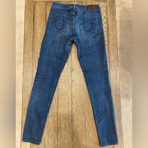 True Religion Halle Mid-Rise Super Skinny Jeans
